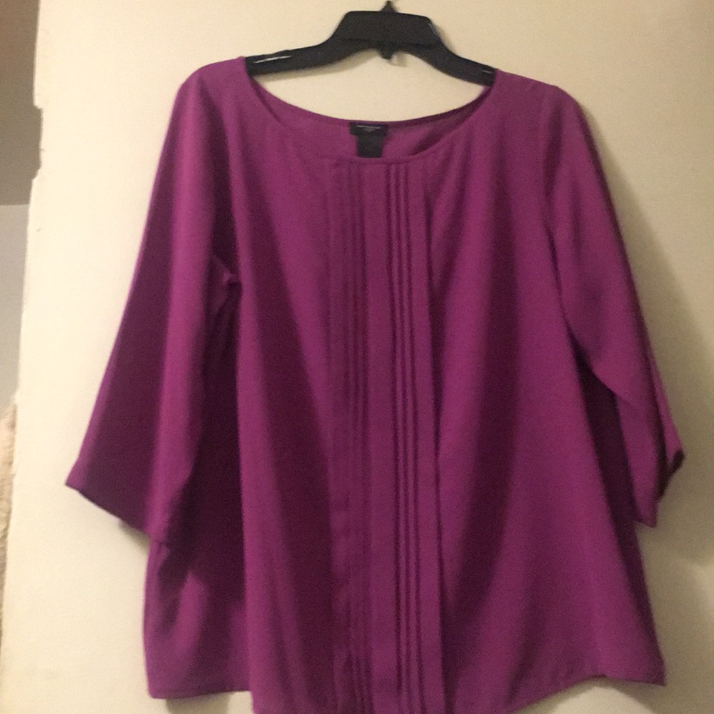 Pink chiffon blouse